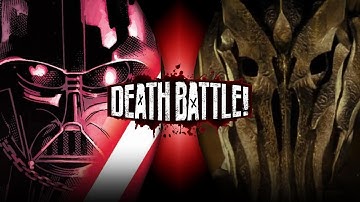 Darth Vader VS Sauron (Star Wars VS Lord of the Rings) Fan-Made DEATH BATTLE