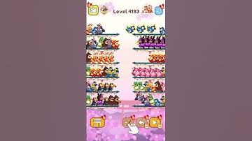 Bird Sort Color Level 4193 #games #gaming #gameplay