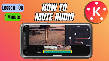 How to Mute Audio in Kinemaster - Lesson 08 Kinemaster Tutorial