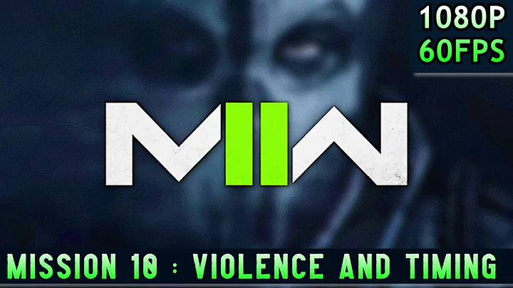 CALL OF DUTY MODERN WARFARE 2 CAMPAIGN Gameplay (FULL GAME)   MISSION 10 - VIOLENCE AND TIMING