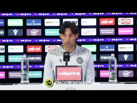 Conferenza stampa Cioffi pre Verona-Udinese: “Domani partita della conferma. Pereyra è un campione!”