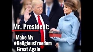Donald Trump executive order=Sunday Law