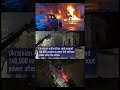 Russian strike sets Kyiv monastery ablaze i