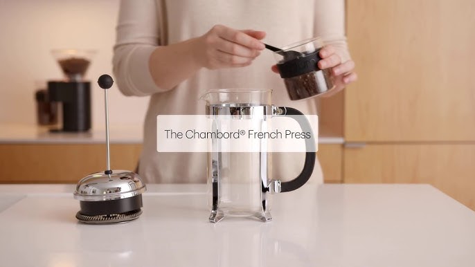 IKEA 365+ French press coffee maker, clear glass/stainless steel, 34 oz -  IKEA