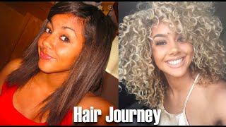 Hair Journey | Healthy, Curly, Blonde Hair