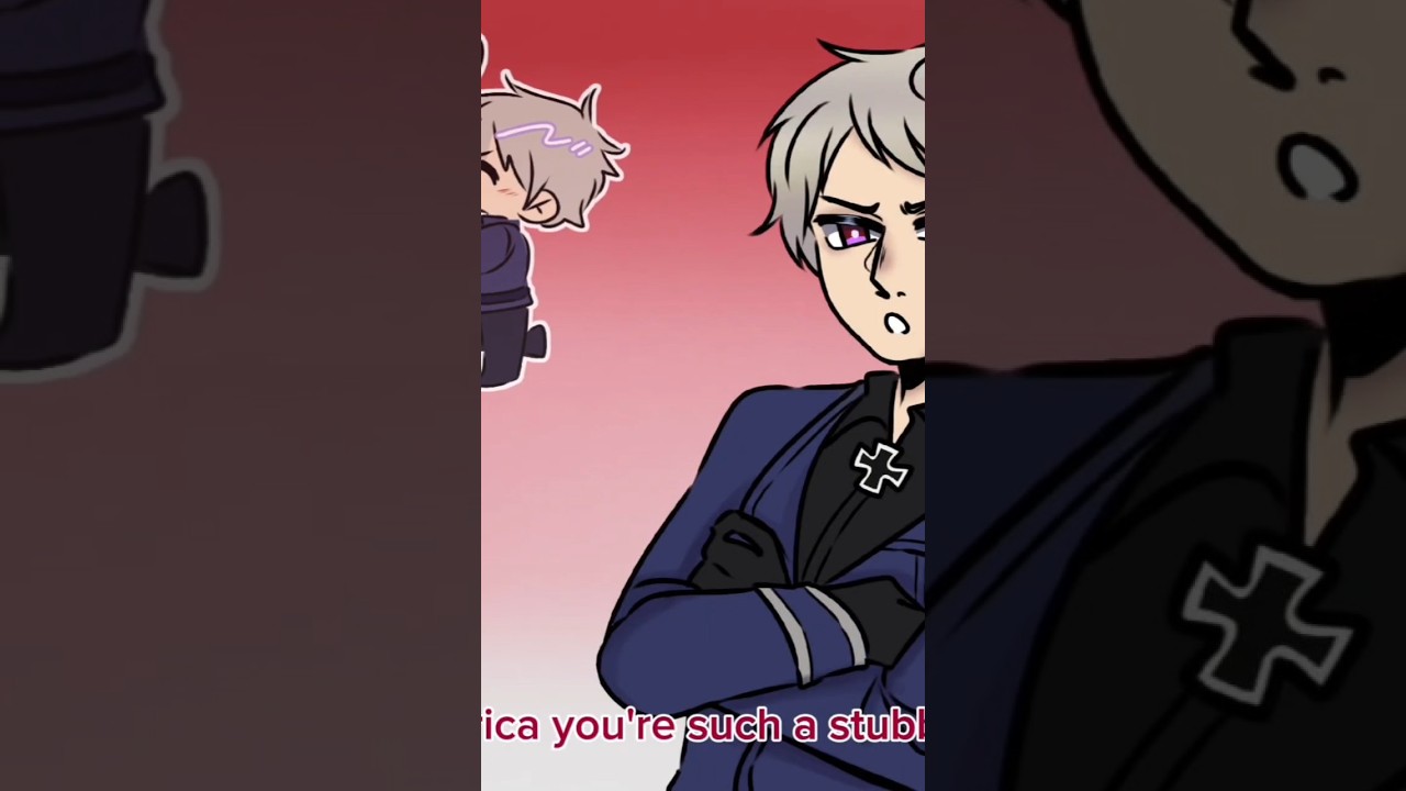 #prumano + #romerica with a side of pirimano😋 #animationmeme #hetalia #aph