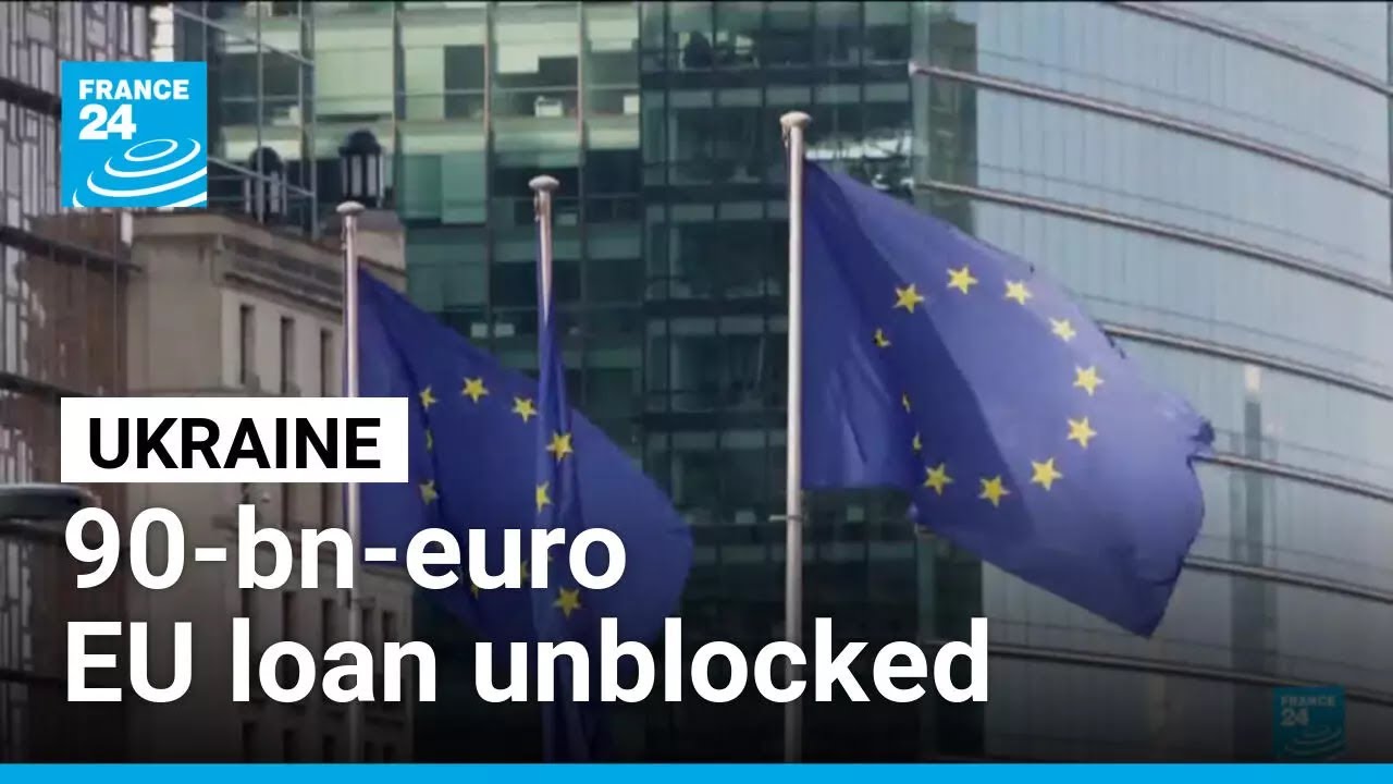 Zelensky to join EU leaders in Cyprus after 90-bn-euro loan unblocked • FRANCE 24 English