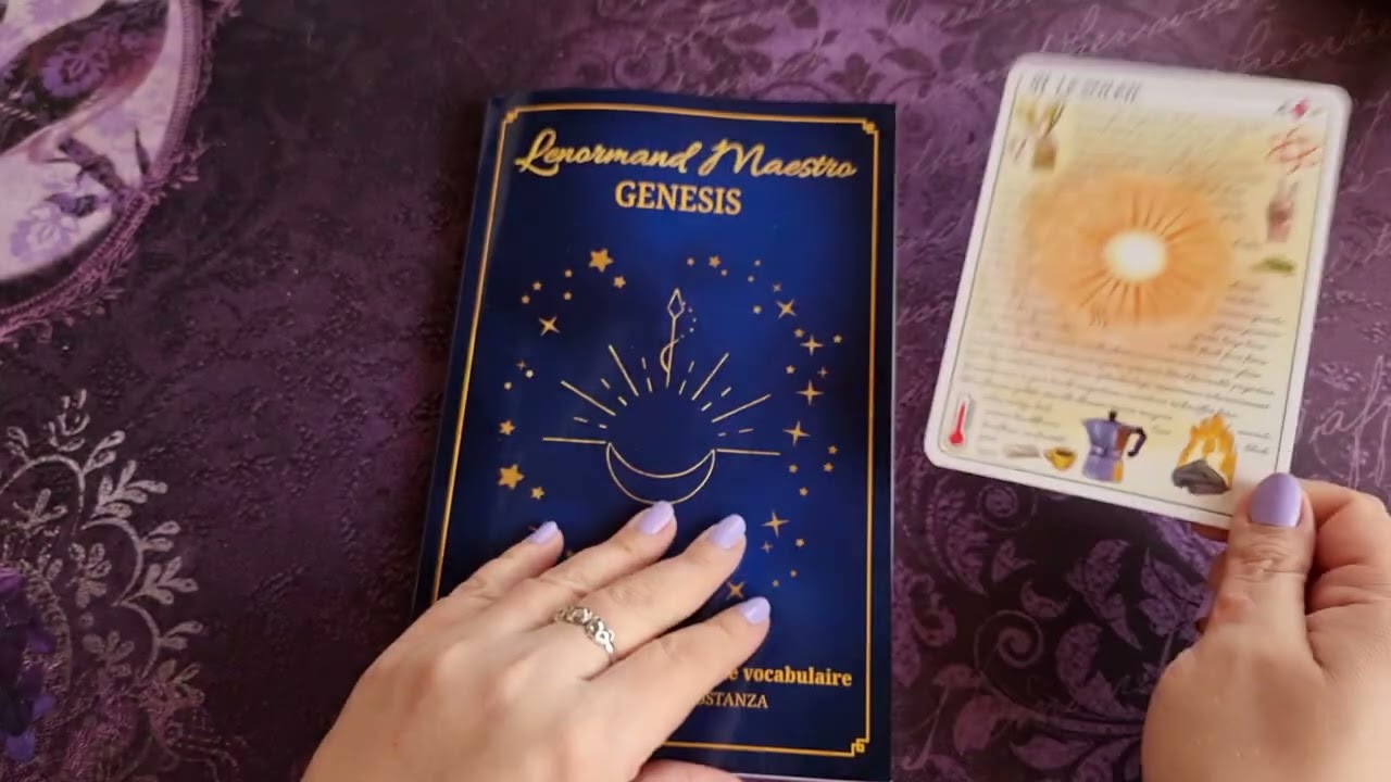☀️LIVRE Lenormand Maestro Genesis☀️ l'encyclopédie du Petit Lenormand