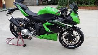 Kawasaki ninja mono 250cc 2014 - warna hijau