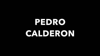 CUARTO 212...PEDRO CALDERON