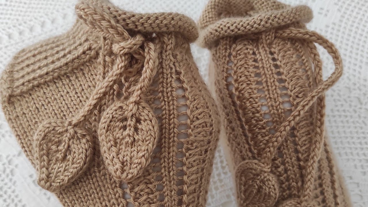yapraklı çorap bağcıgı yapımı 👍 yapraklı bağcık nasıl yapılır?✅ #corap #patik #yelek #ceyiz