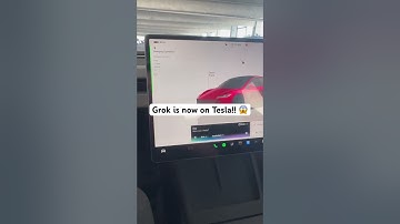 Grok is now integrated with Tesla!! 😱#tesla #model3 #grok #grok4 #xai