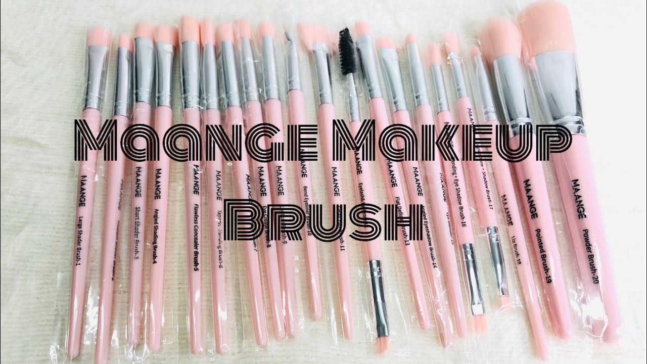 Maange Makeup Brush || 20 Pieces Brush || Brush Set Review ||