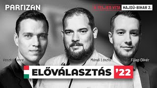 Debrecen képviselőjelöltjeinek vitája | Hajdú-Bihar megye 2. sz. OEVK | Előválasztás