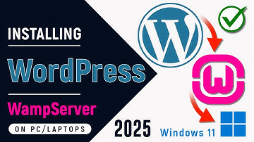 How to Install WordPress on Windows 11 PC in WampServer (2025)
