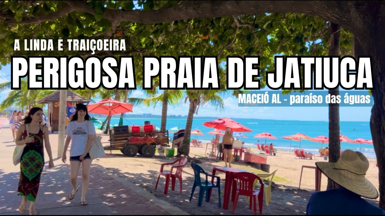 CUIDADO COM A PERIGOSAMENTE LINDA PRAIA DE JATIUCA - Maceió AL #viagem #praia #praiasdonordeste 