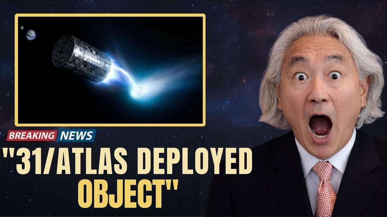 3I/ATLAS Releases the 17th Anomaly — Now Trapped Between Earth and the Moon 🌍🌙| Michio Kaku