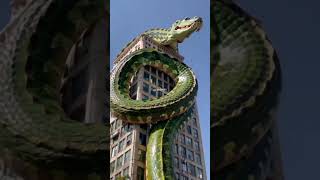 Huge monster at the building #funny #comedy