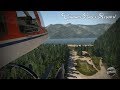 Bell 407 flight in Quatam River (X-Plane 11)