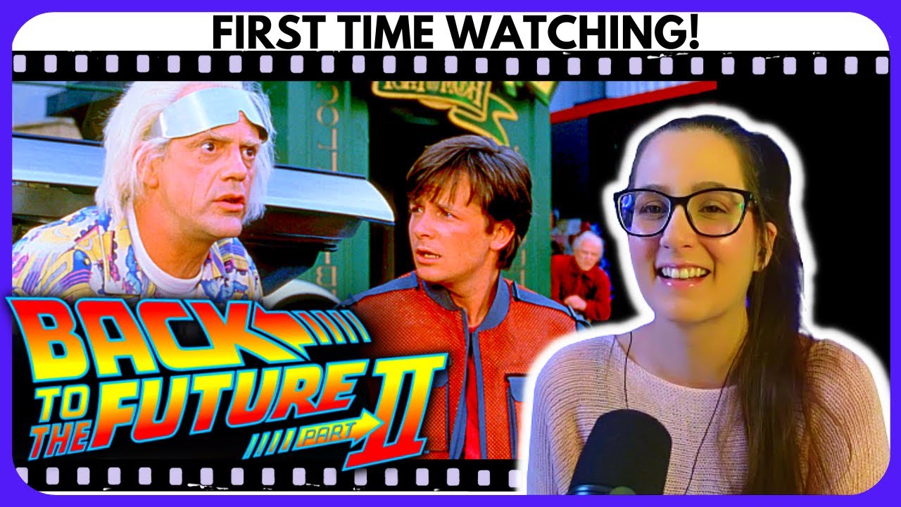 *BACK TO THE FUTURE 2* is wacky! MOVIE REACTION FIRST TIME WATCHING!