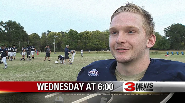 ETBU Football - Wed at 6p