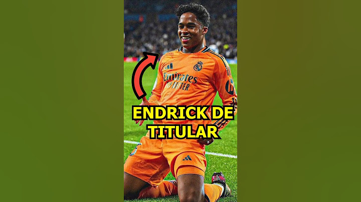Endrick titular #footballshorts #realmadrid #endrick