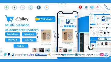 6valley Multi-Vendor ecommerce app source code free download || Make 6valley Multi-Vendor Ecommerce
