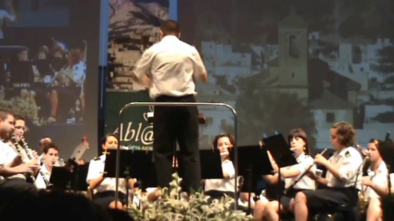 Banda de Musica La Mezquita Alboloduy Benamor Danza del Fuego  Certamen Provinvial Abla 2010