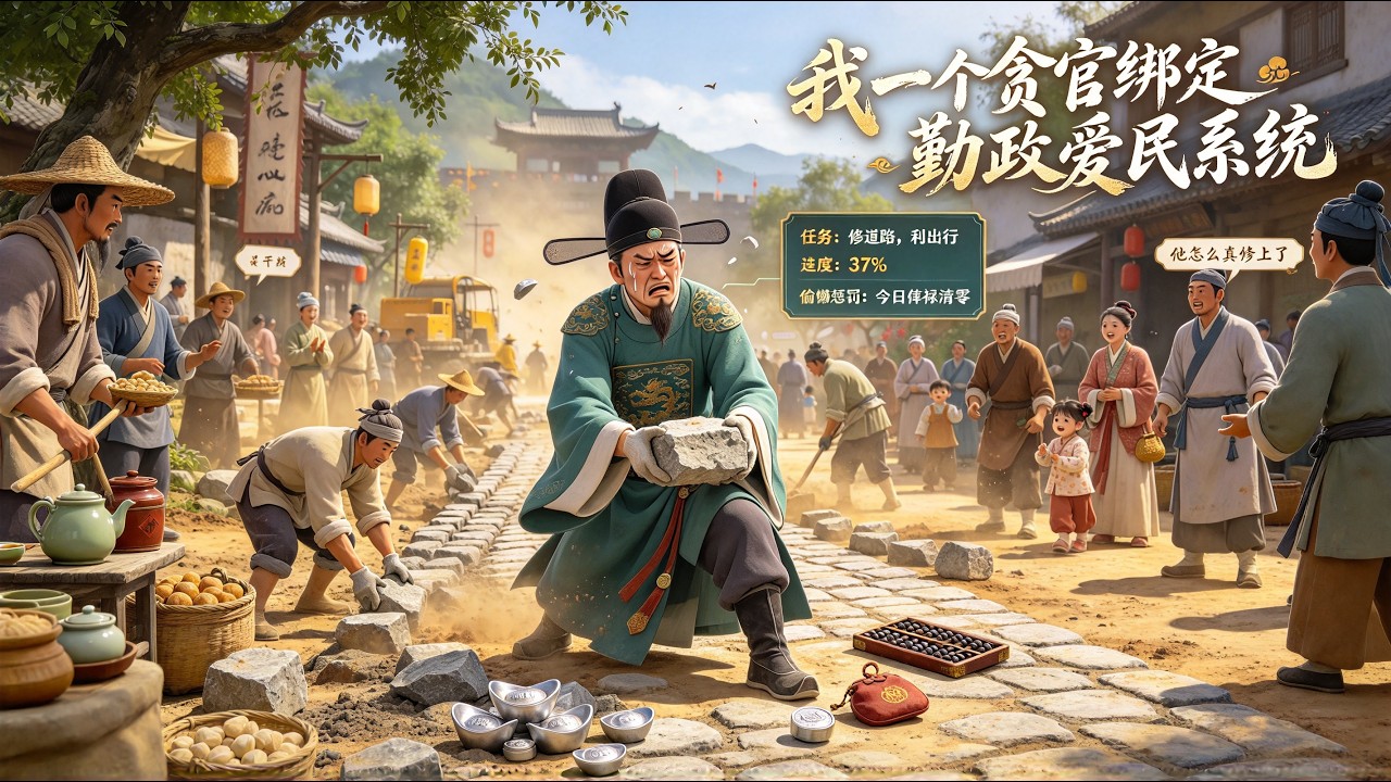 🔥从前搜刮民脂的污吏，被系统逼着当清官，朝堂百官全都看傻了……#短剧 #剧情 #脑洞 #反转