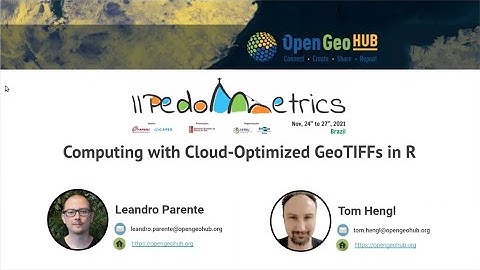 Pedometrics Brazil 2021: Computing with Cloud-Optimized GeoTIFFs in R