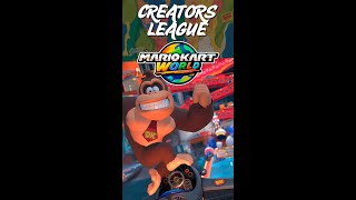 🔴 ¡CREATORS LEAGUE MARIO KART WORLD #Dia1 🍌 EQUIPO PLÁTANO 🍌 #shorts #verticallive #publi