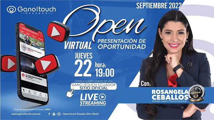 Open Semanal Virtual con Rosangela Ceballos