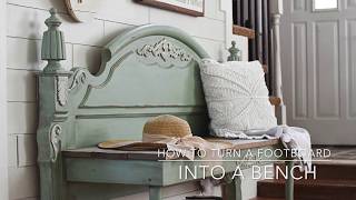 How to Turn a Footboard into a Bench