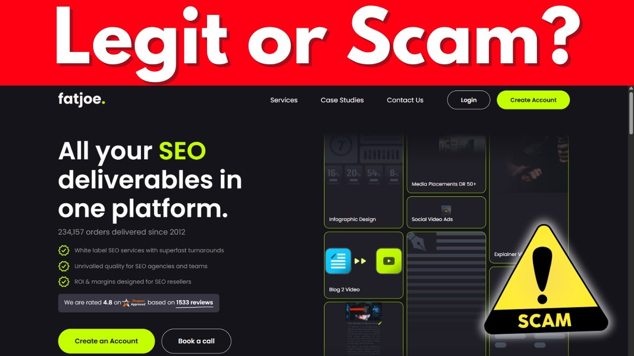 Обзор Fatjoe: является ли fatjoe.com законным или мошенническим сайтом?