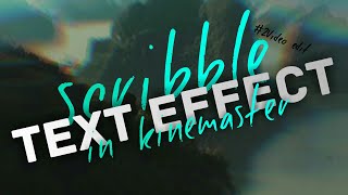 #Shorts #ItsJosef Scribble text animation effect in kinemaster