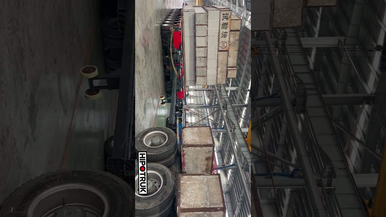 450 Ton Load capacity test, HIPOTRUK Modular Trailer HPG1👏👏👏👍👍👍 