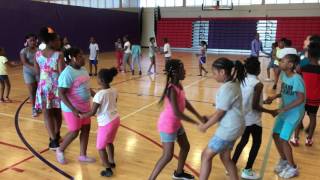 Students from chicago's learn charter school participated in a
dancemakers are peacemakers workshop with dwc's miss amanda. several
adults and parents helped...
