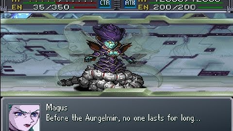 Super Robot Wars Alpha Gaiden - Aurgelmir Attacks