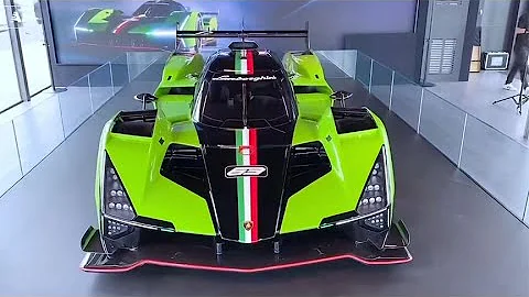 兰博基尼首款V8混动赛车SC63惊艳亮相，将出征勒芒24小时耐力赛！ - 天天要闻
