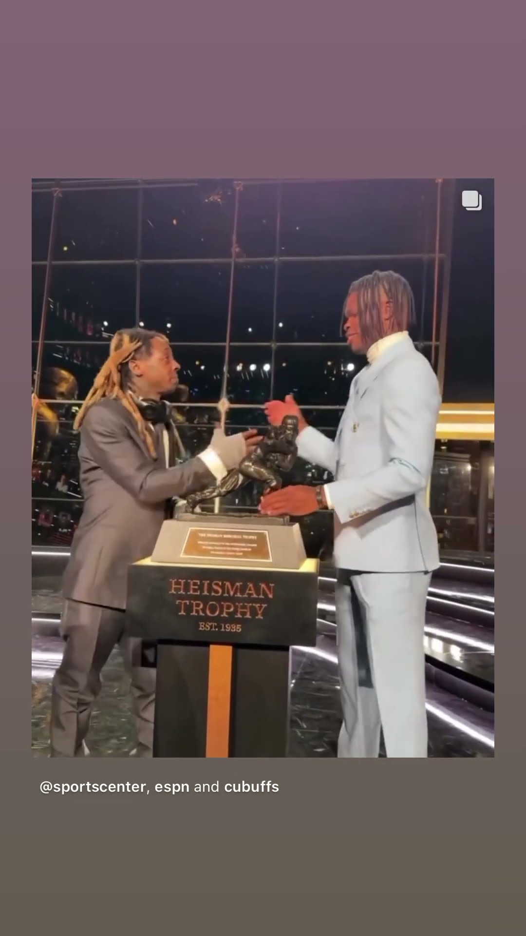 Lil Wayne congratulates Travis Hunter #hoodnews #lilwayne #travishunter #heisman #omg #wow #colorado