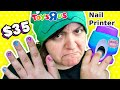 CASH or TRASH? Nail Art Printer from Toys R Us! Testing 3 Nail Art Kits Go Glam