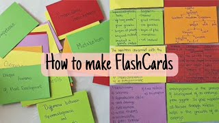 How To make Flashcards and use them in Hindi // studywithhimani screenshot 4