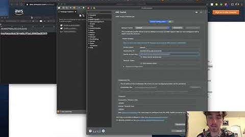 Connecting AWS IAM user with eclipse
