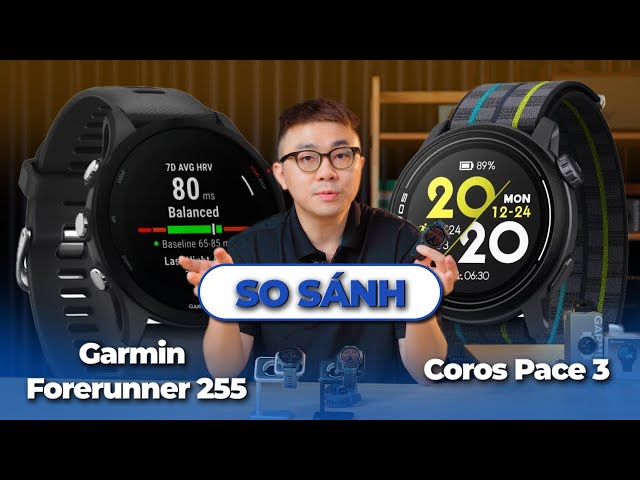 Garmin Forerunner 255 và Coros Pace 3 - Đâu sẽ là sản phẩm PHÙ HỢP với bạn ? class=