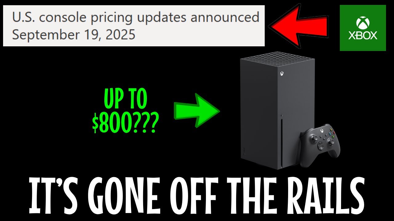 Xbox Prices Are Going Up... Again - YouTube