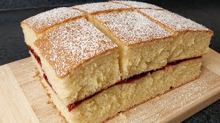 Luftiger Kuchen Mit Marmelade Воздушный Пирог С Джемомsponge Cake Kek Recipe