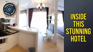 Cozy near beach 200m with toproof pool at Patio Bangsaen - Inside This Stunning Hotel | Chonburi⭐ | Thailand Hotel Select