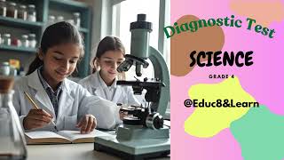 Diagnostic Test Grade 4 Science MATATAG  | Review Questions & Answers
