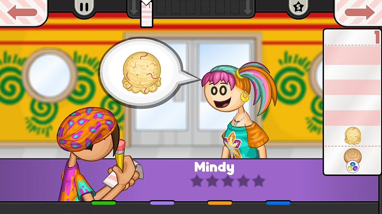 Papa's Scooperia To Go! - Holi - YouTube