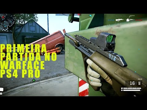 COMEÇAMOS BEM NO WARFACE - PS4 PRO